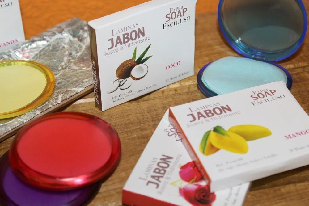 Paperisaippuarkit Kookos 20 kappaletta