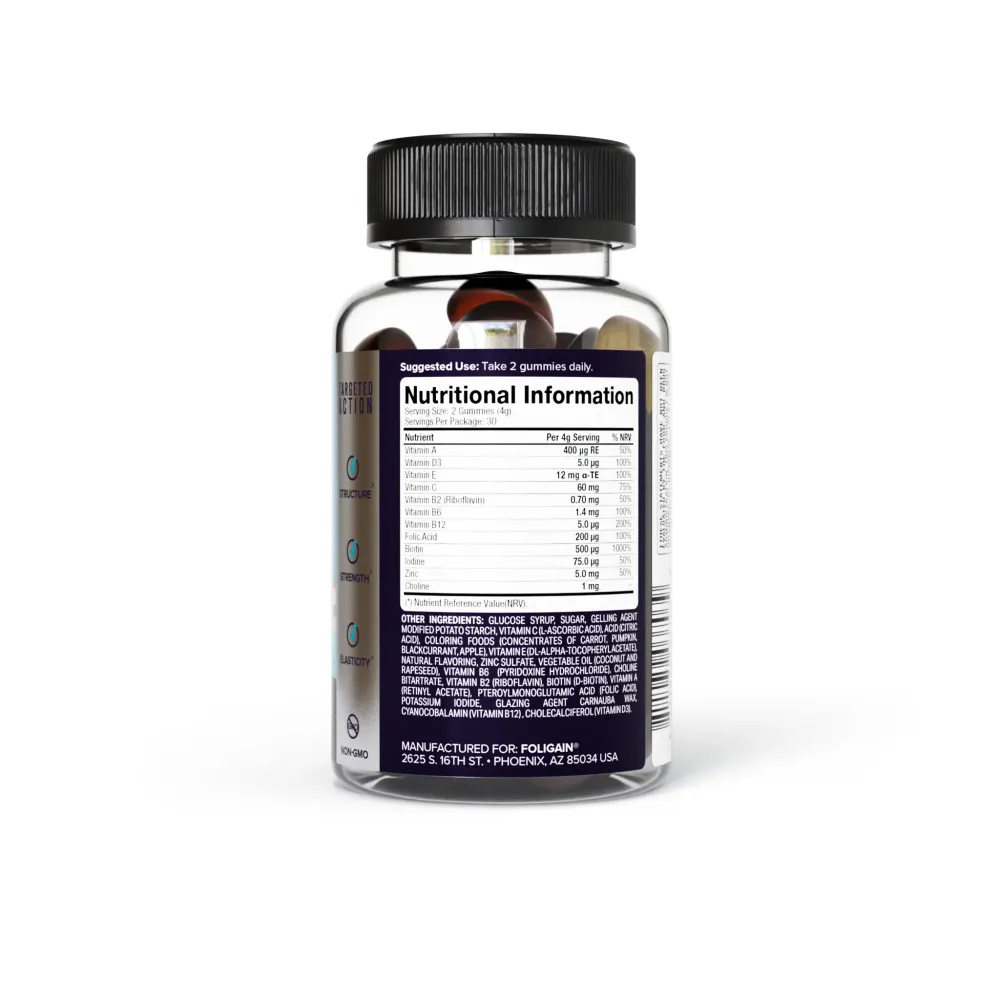 FOLIGAIN® Hiuksia stimuloivat purutabletit 60 kappaletta
