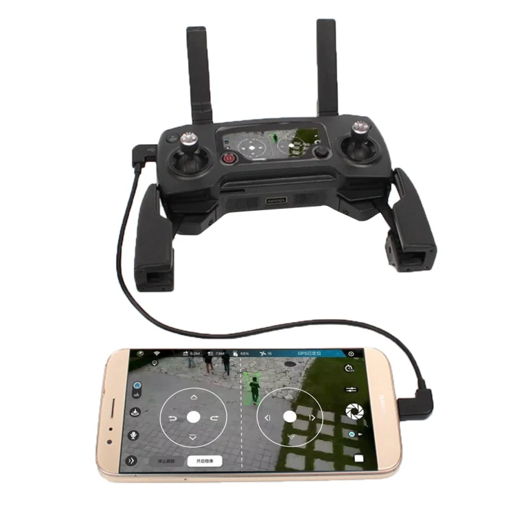 Micro USB-datakaapeli 30 cm DJI-drooneille