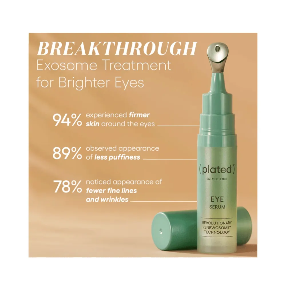 Pinnoitettu ihotieteen silmäseerumi Plated Skin Science