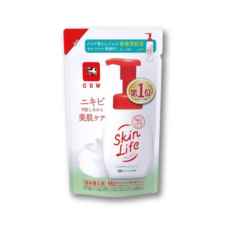 Skin Life Acne Foam Face Wash - Täydennyspaketti