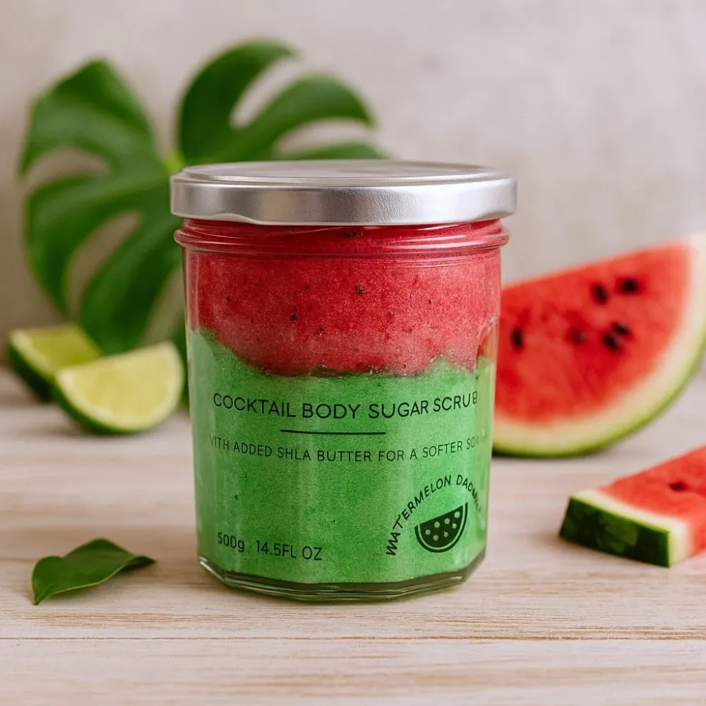 Sokerikuorinta vartalolle – Vesimeloni Daiquiri 300g