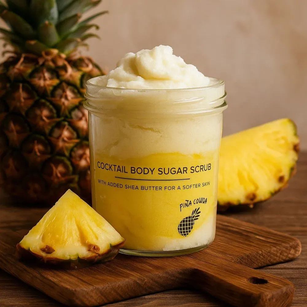 Sokerinen vartalokuorinta Pina Colada 300g