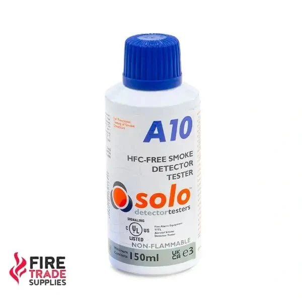 Solo-A10-001 Ei kiipeilyä aerosolia (ei-syttyvä 150 ml) Savuilmaisimen testaaja Detectortesters