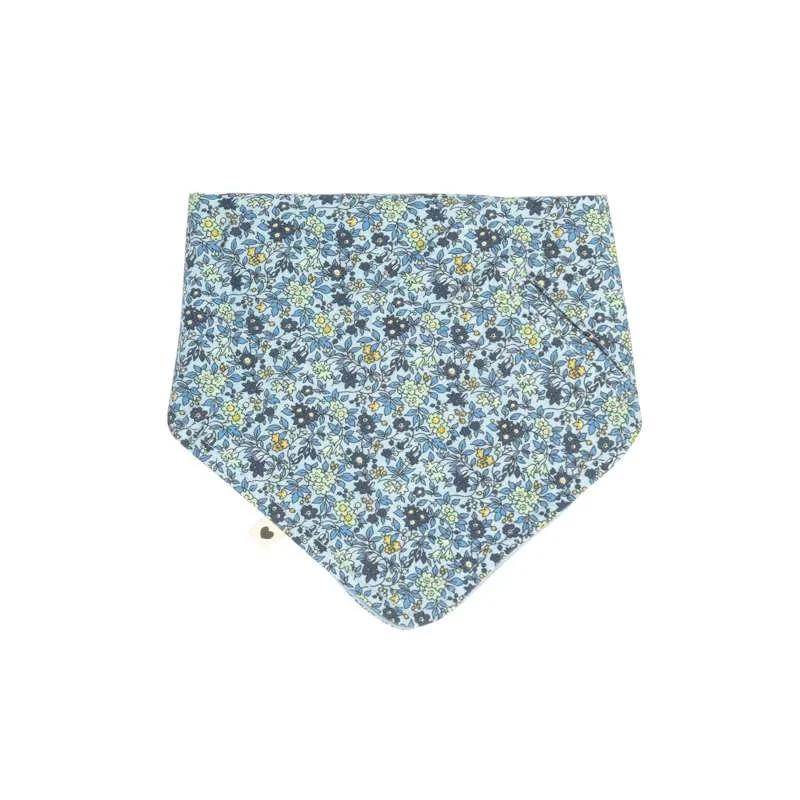 BIBS Lisävarusteet - Bandana Sylipyyhe - Liberty - Kamomillaniitty/Vauvan sininen