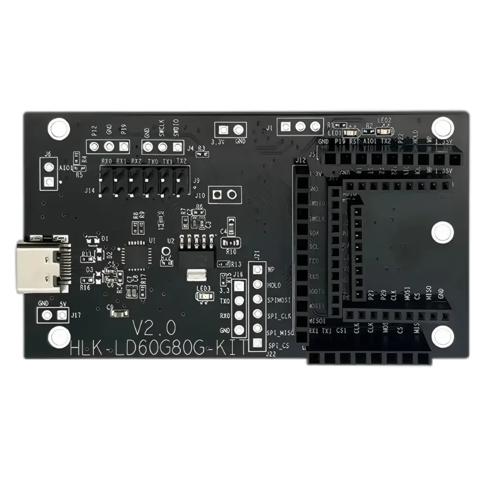 Hi-Link 60G tutka-anturi moduuli debug-lauta HLK-LD60G80G-KIT