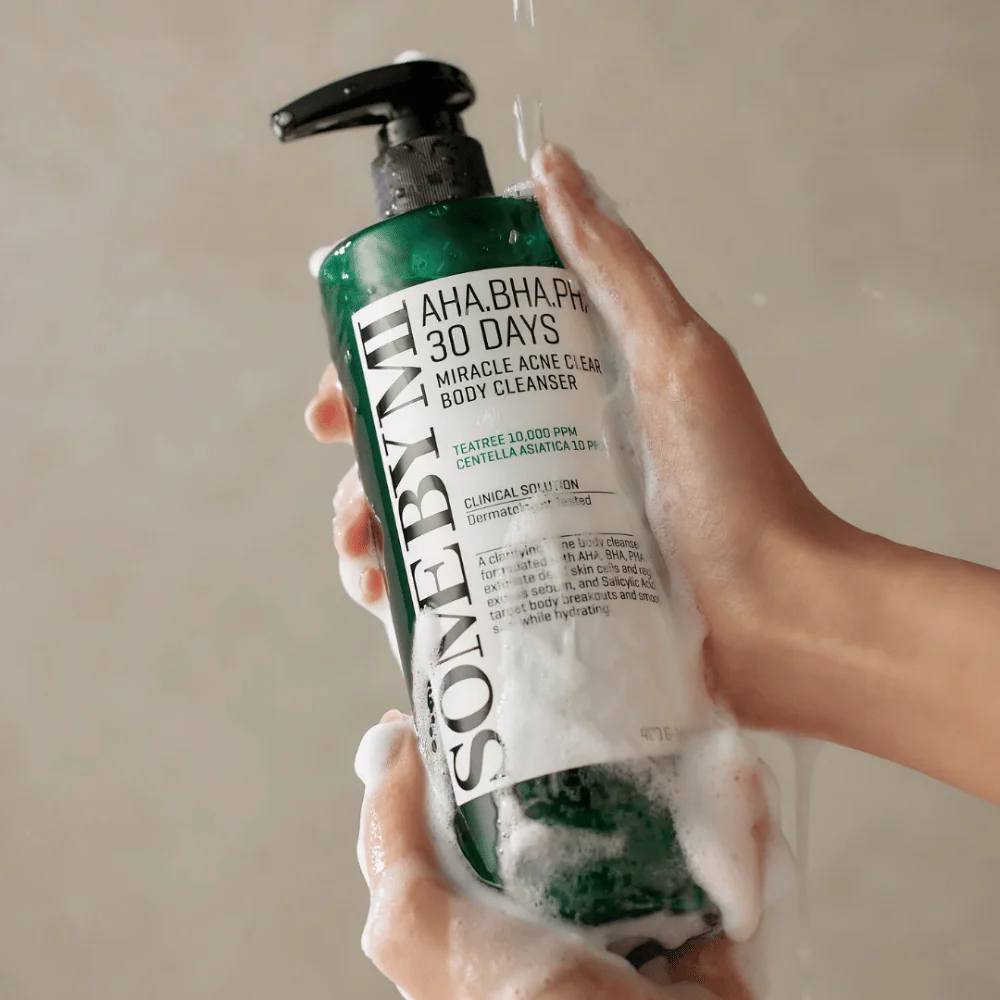 AHA, BHA, PHA 30 Days Miracle Acne Clear Body Cleanser 400ml