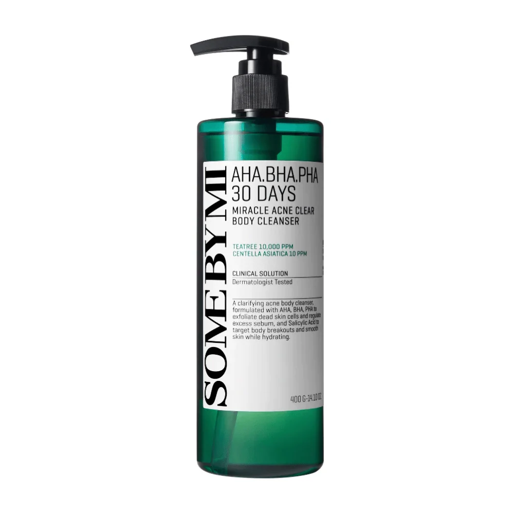 AHA, BHA, PHA 30 Days Miracle Acne Clear Body Cleanser 400ml