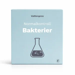 Vattenprov normalkontroll Bakterier