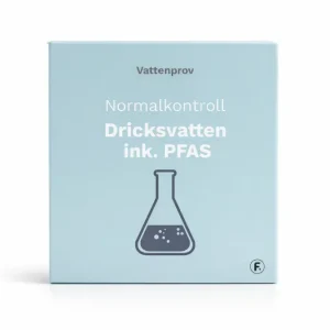 Vattenprov normalkontroll Dricksvatten (ink. PFAS-21)