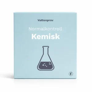 Vattenprov normalkontroll Kemisk (kartonganalys)