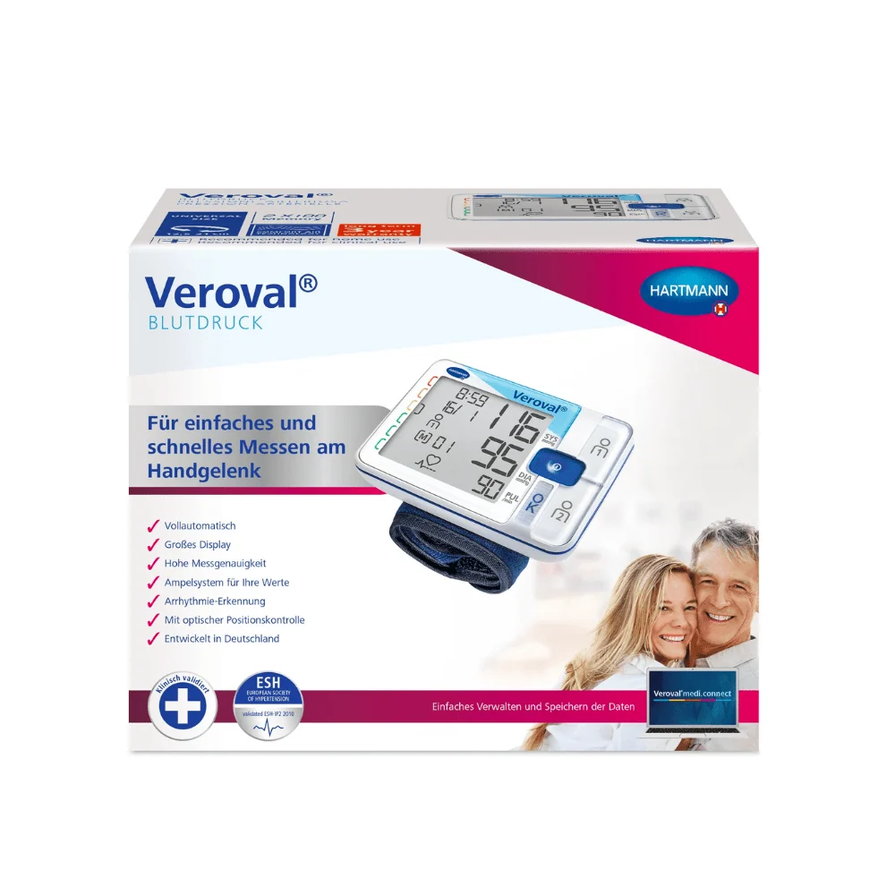Hartmann Verval® -ranteen verenpainemittari | Pakkaus (1 osa)
